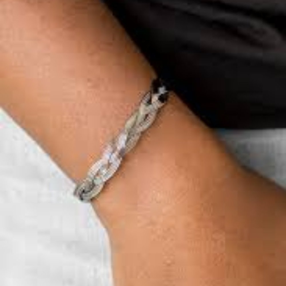 Paparazzi ♥ Business As Usual - Black ♥ Bracelet